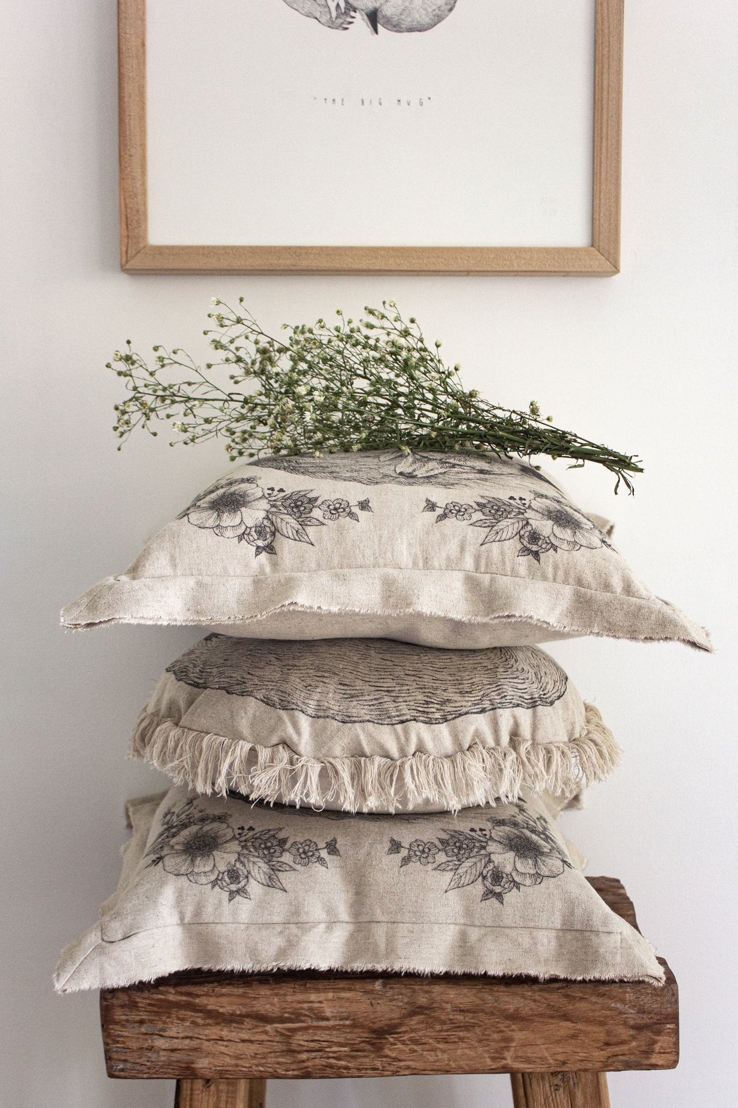 Linen Cushion Collection by Hello Big Hug