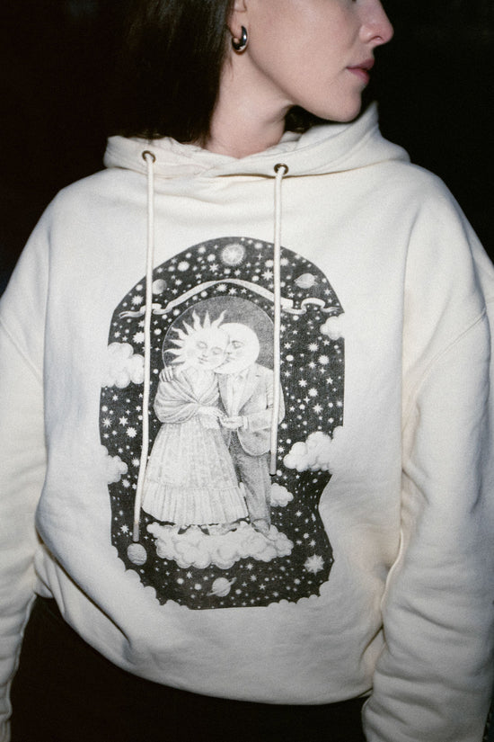 Load image into Gallery viewer, Yours Is the Light Hoodie - Moon Dust
